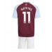 Aston Villa Ollie Watkins #11 Hjemmedraktsett Barn 2024-25 Kortermet (+ Korte bukser)